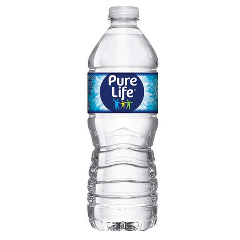 ComboCreations 16.9 Oz, 8 135.2 Oz) Pure Life Natural Purified Drinking Water, Fl Ct (Total of Fl Eco-Friendly Bottled