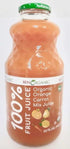 Generic 100% 32 Oz, Pack 2 Ben Organic Fruit Juice, Organic Orange Carrot Mix, No Added Sugars, Pesticide Free, Fl