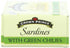 4.25-Ounce (Pack 12) Crown Prince Sardines with Green Chilies, Cans