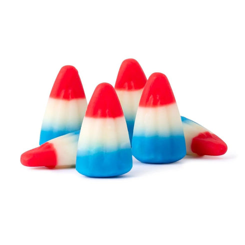 Bayside Candy Jelly Raspberry Lemonade Candy Corn Red, White & Blue Patriotic