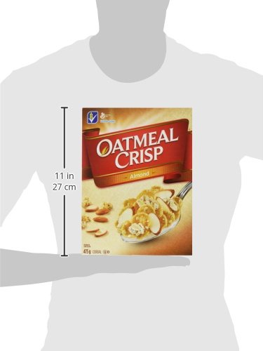 Oatmeal Crisp 475g/16.7oz, Almond, (Imported from Canada)