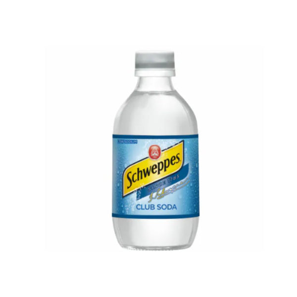 Schweppes , Club Soda, 10 Fl Oz Bottles, 1- 6 count