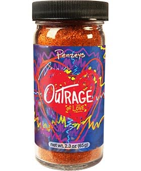 Penzeys Outrage of Love By Spices 2.3 oz 1/2 cup jar (Pack of