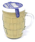 Brio9 2 pack (9 oz 3 Erika's Pantry German Mustard in a Stein each), Includes Durable Stickers to Mark Date Opened