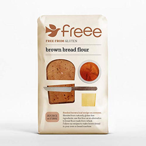Doves Farm Gluten & Wheat Free Brown Bread Flour (1Kg) - Pack