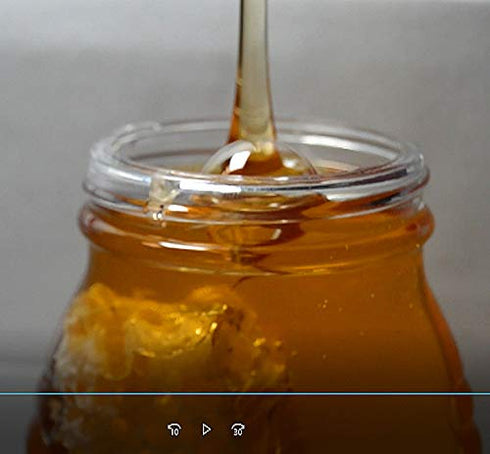 16 Oz Buckwheat Honey with Cinnamon and Turmeric (Joint Health)