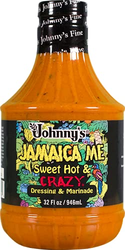Johnny's Jamaica Me Sweet, Hot and Crazy Marinade Dressing (2 pack)