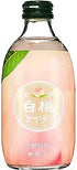 Tomomasu (6 Pack, 60fl.oz) Japanese Peach Cider Soft Drink Total