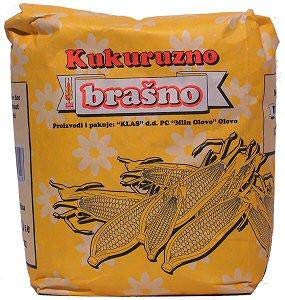 Klas Corn Flour, Kukuruzno, () 1kg(35.25oz)