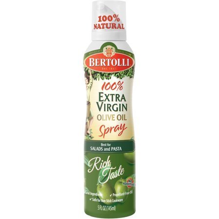 Bertolli 100% Olive Oil Spray 5oz Can (Pack of 6) Select Flavor