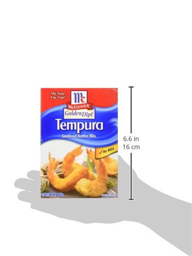 8 (Pack 3) McCormick Golden Dipt Tempura Seafood Batter Mix Ounces