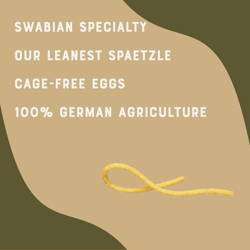 (17.6oz, Pack 4) Bechtle Spaetzle Farmer Style Egg Noodles - Traditional German Pasta, Authentic Imported from Germany