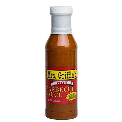 Mrs. Griffins 12 pack of 12 oz. Hot BBQ Sauce