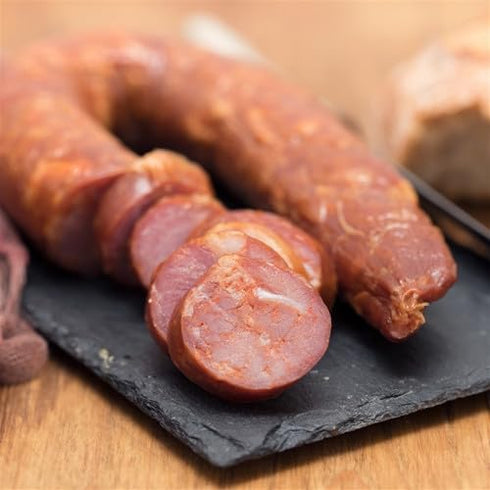 Comeaux's 4 Smoked Pork Andouille Sausage Links, Cajun 1 lb. Cajun Creole Spiced