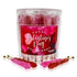 Candy Envy - Valentine's Day Rock Candy Sugar Sticks - 36 Individually