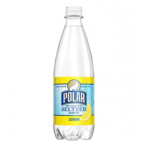 Polar Seltzer Polar Lemon Seltzer 20 oz Plastic Bottles - Pack of 24