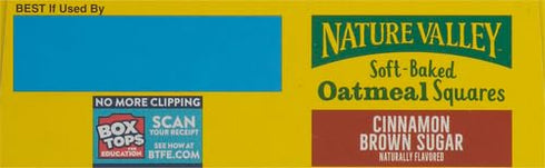 7.44 OZ, 6 (Pack 4) Nature Valley Soft-Baked Oatmeal Squares, Cinnamon Brown Sugar, ct