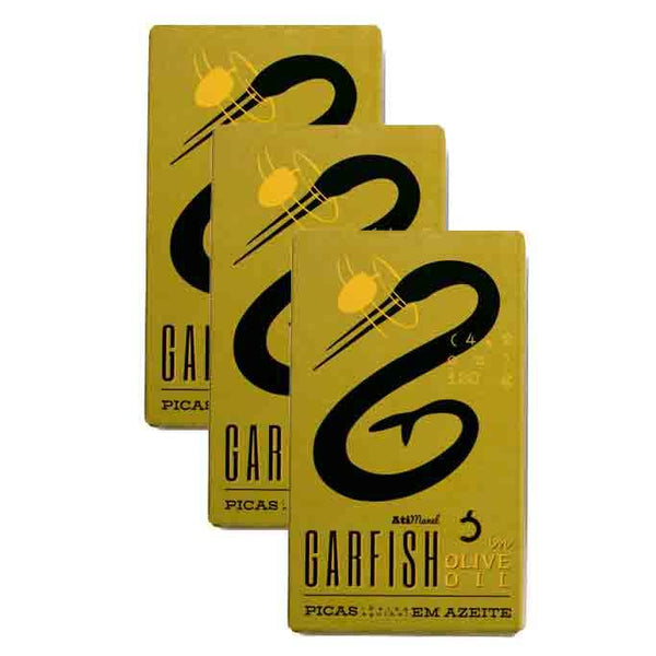 Ati Manel Garfish in Olive Oil | 3 x 120g Tinned Fish | Canned