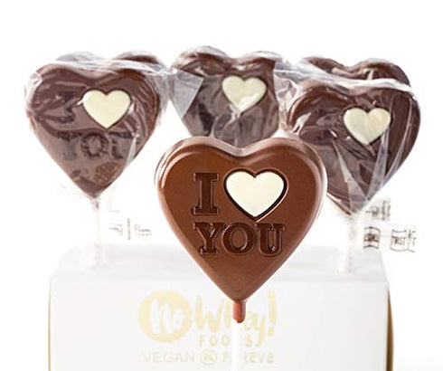 (3 9 Heart Lollipop Collection Lollipops) Valentines Day Vegan, Allergy-Friendly, Kosher Dairy Free, Peanut Free, Tree