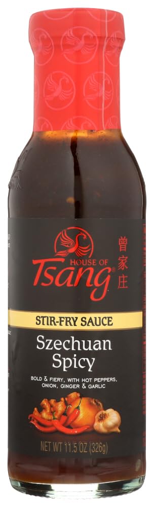 House of Tsang Szechuan Spicy Sauce, 11.5oz Bottles (Pack of 3)