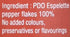 Espelette Pepper Powder PDO - 40 grams / 1.41 ounces