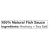 Son Fish Sauce ¦ Premium Vietnamese Artisanal Fish Sauce, 17.0 oz Bottle, 100% Pure Natural, Gluten Free, No MSG (Pack