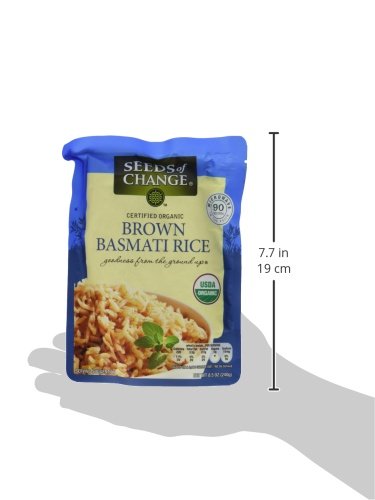 (8.5 oz Pack 3) Seeds Of Change Rice Basmati Brown