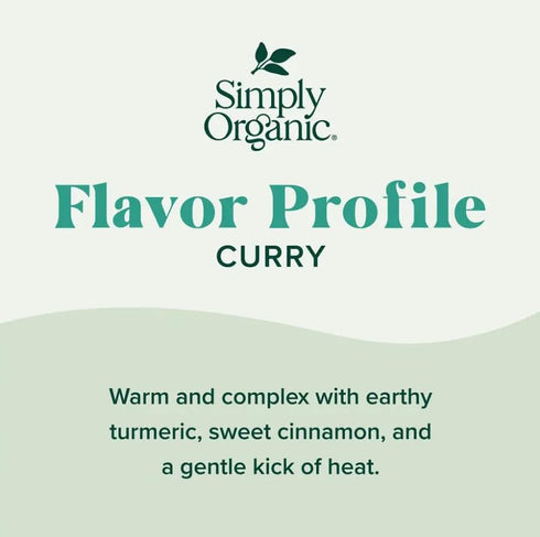 3 oz Pack 12 Simply Organic Curry Powder, Certified Organic | |