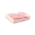 Amba's Quality Cured Products 16oz (1lb) Packed Salted Pork Fatback (Skin On), Net Weight Vacuum Bag, Used