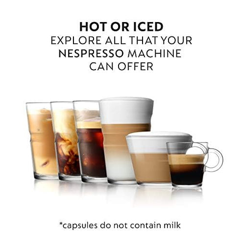 50-Count Nespresso Capsules Original Line, Arpeggio Decaffeinato, Dark Roast Coffee, Coffee Pods
