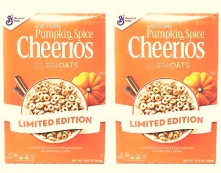 PST Pumpkin Spice Cheerios Limited Edition - 10.8 oz Per Box - Whole