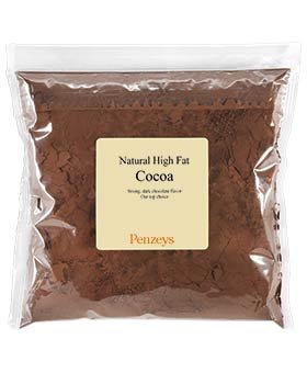 Penzeys Natural Cocoa Powder By Spices 12.8 oz 3 cup bag (Pack of
