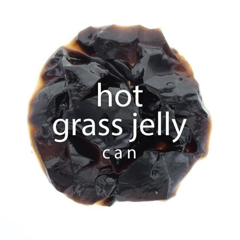 Grass Jelly Topping in Canned Form by Bossen