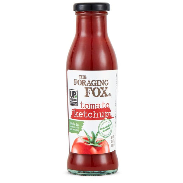 Foraging Fox Upcycled Tomato Ketchup 10.5oz single unit