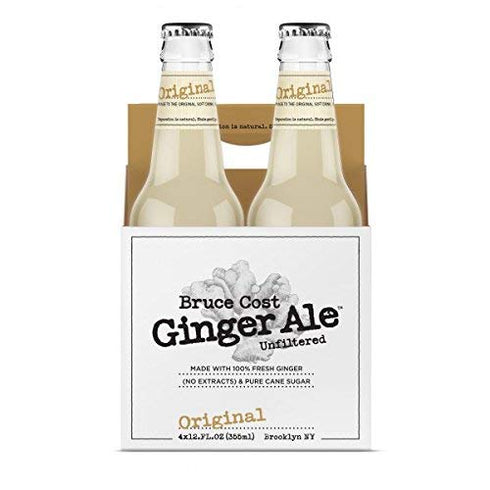 Bruce Cost 12 Fresh Ginger Ale Original Ginger - Case