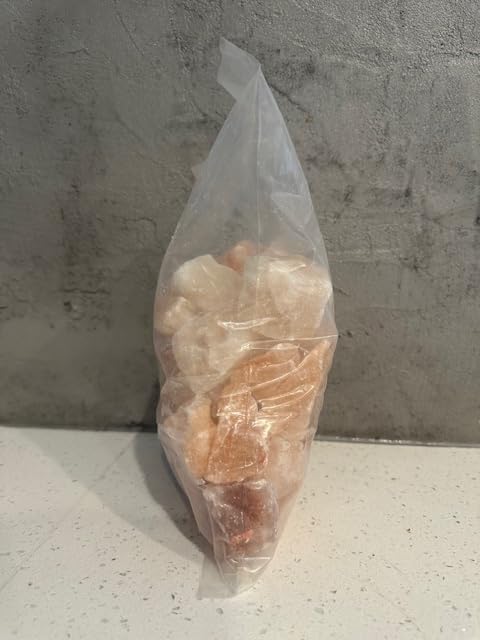 1"-2" 5lbs (5 Himalayan Pink Salt Crystals- Food Grade - Chunks POUNDS) by Black Tai Salt Co.