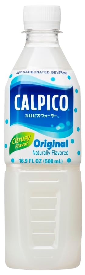 16.9 oz (Pack 6) CALPICO Smooth, Creamy & Refreshing Non-Carbonated Beverage, Sweet and Tangy, Japanese Lactic Acid