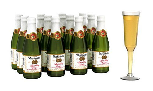 Macouba Martinelli's Sparkling Cider Mini Bottles, 8.4 oz. - Martinelli Sparkling Apple Cider,