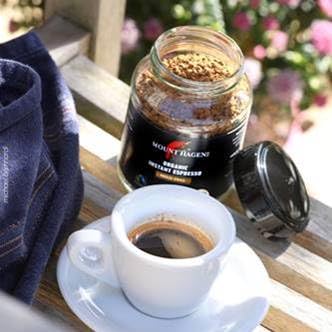 3 Pack, [3x1.76oz/50g Mount Hagen Instant Espresso Coffee Eco-friendly Organic Espresso Coffee Made From Medium Roast