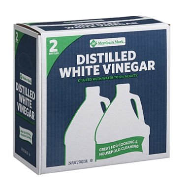 MEMBERS MARK Member's Mark Distilled White Vinegar (1 gal. jug, 2 ct.) AS