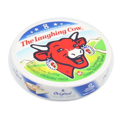 The Laughing Cow Creamy Swiss Spreadable Cheese Wedges by Laughing Cow