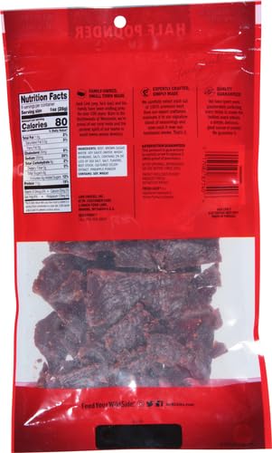 Jack Link's Beef Jerky, Teriyaki, Half Pounder Large Bag - Flavorful Meat Snack with 11g Protein per Serving