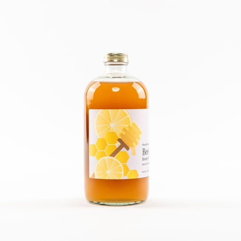 16 oz. Wood Stove Kitchen - Bee's Knees Mix | Cocktail & Mocktail Mixer - Natural Craft Syrup with Tasty Flavors