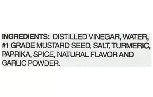 HUBZ Packets, 0.2 Oz, 200 Count, Chef's Quality Mustard Single Serve Certified Kosher Vegan Gluten-Free Cholesterol