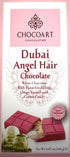 Generic Dubai Angel Hair Chocolate by Chocoart Chocolatier, White Chocolate With Pistachio Filling,