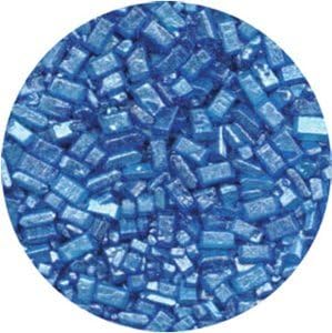 CK Products 4 Ounce Sugar Crystals Pearlized Bottle, Blue