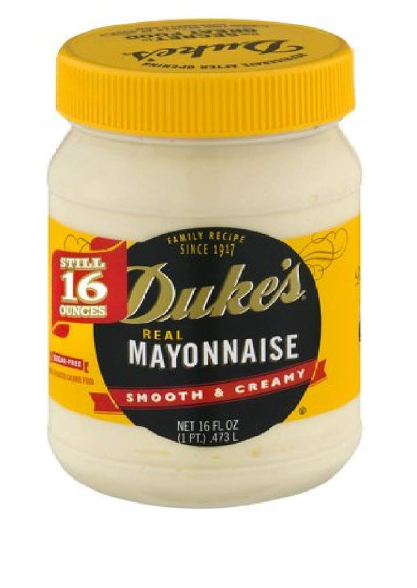 Duke's Real Mayonnaise Smooth & Creamy 2-16 fl oz Jars