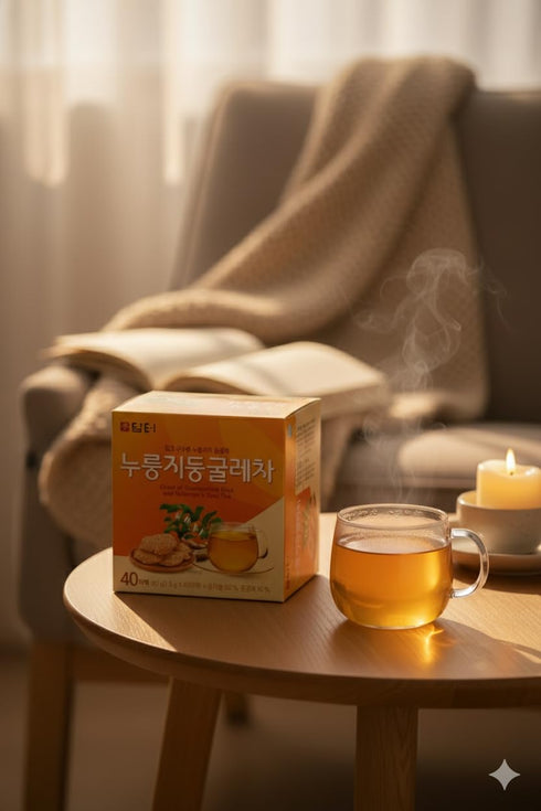 40 (1.5g Damtuh Korean Roasted Rice & Solomons Seal Tea Traditional Herbal Tea - Caffeine-Free, Sugar-Free