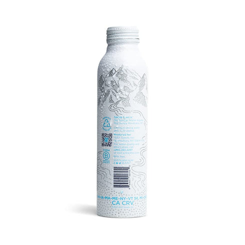 100% 16 Oz (Pack 12) JUST Bubbles - Pure Premium Sparkling Spring Water in a Fully Recyclable Reusable Eco-Friendly