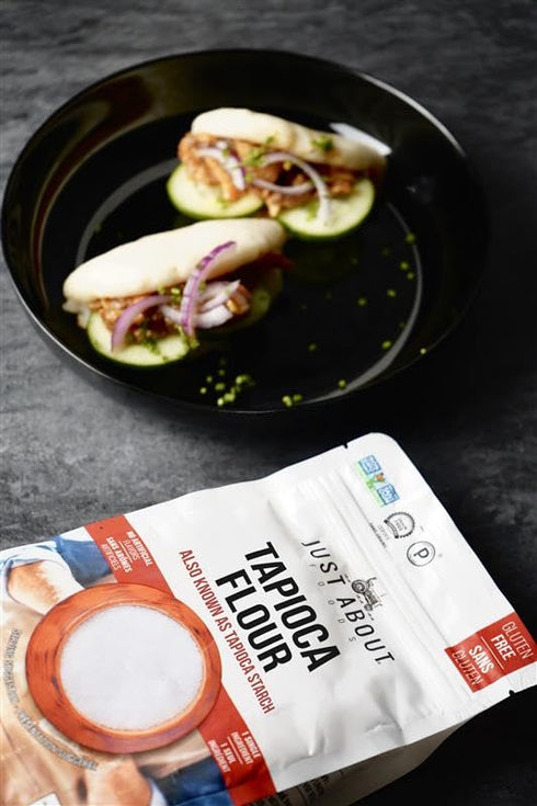 1 LB Just About Foods Tapioca Flour, Gluten & Grain Free, No Artificial Flavors, Paleo & Kosher Certified